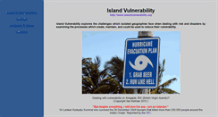 Desktop Screenshot of islandvulnerability.org