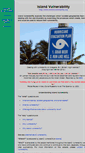 Mobile Screenshot of islandvulnerability.org